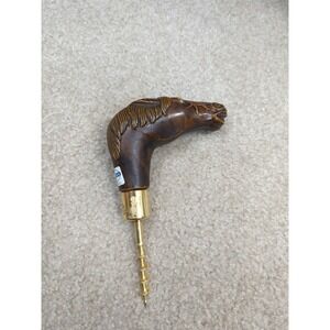 Comoy's Of London Corkscrew Horse Head Umbrella Topper Italy Replacement
